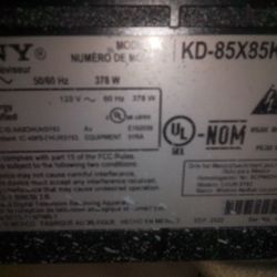 TV Sony 85in Bravia 3 