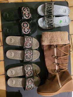 5 pairs size 6 shoes lot new