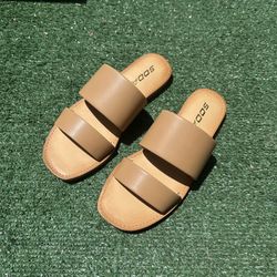 Beige Sandals
