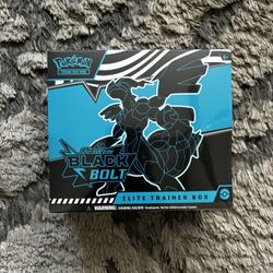 Pokemon Black Bolt Elite Trainer Box 