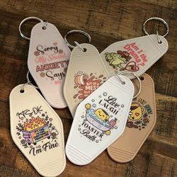 Hotel Style Keychains