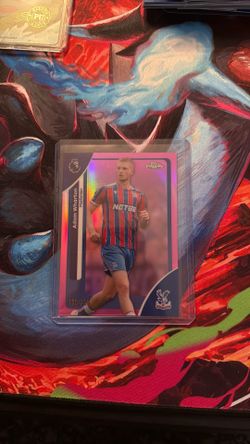 2026 Topps Chrome Premier League Crystal Palace Adam Wharton Pink