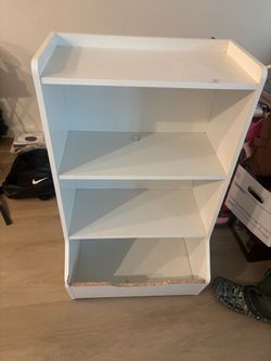 Book shelf storage toys