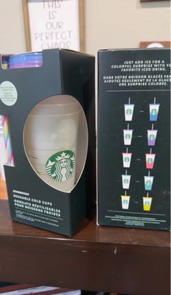 New Starbucks reusable cups