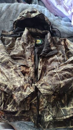 Cabela's Camo Hunting Jacket with Hood
