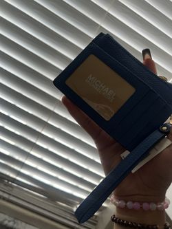 Michael Kors blue wallet