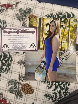 WWE Rachael Ellering Autographed Signed Photo