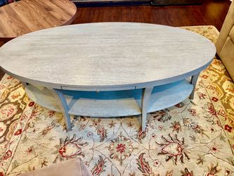 MUST SELL-OVAL COFFEE TABLE
