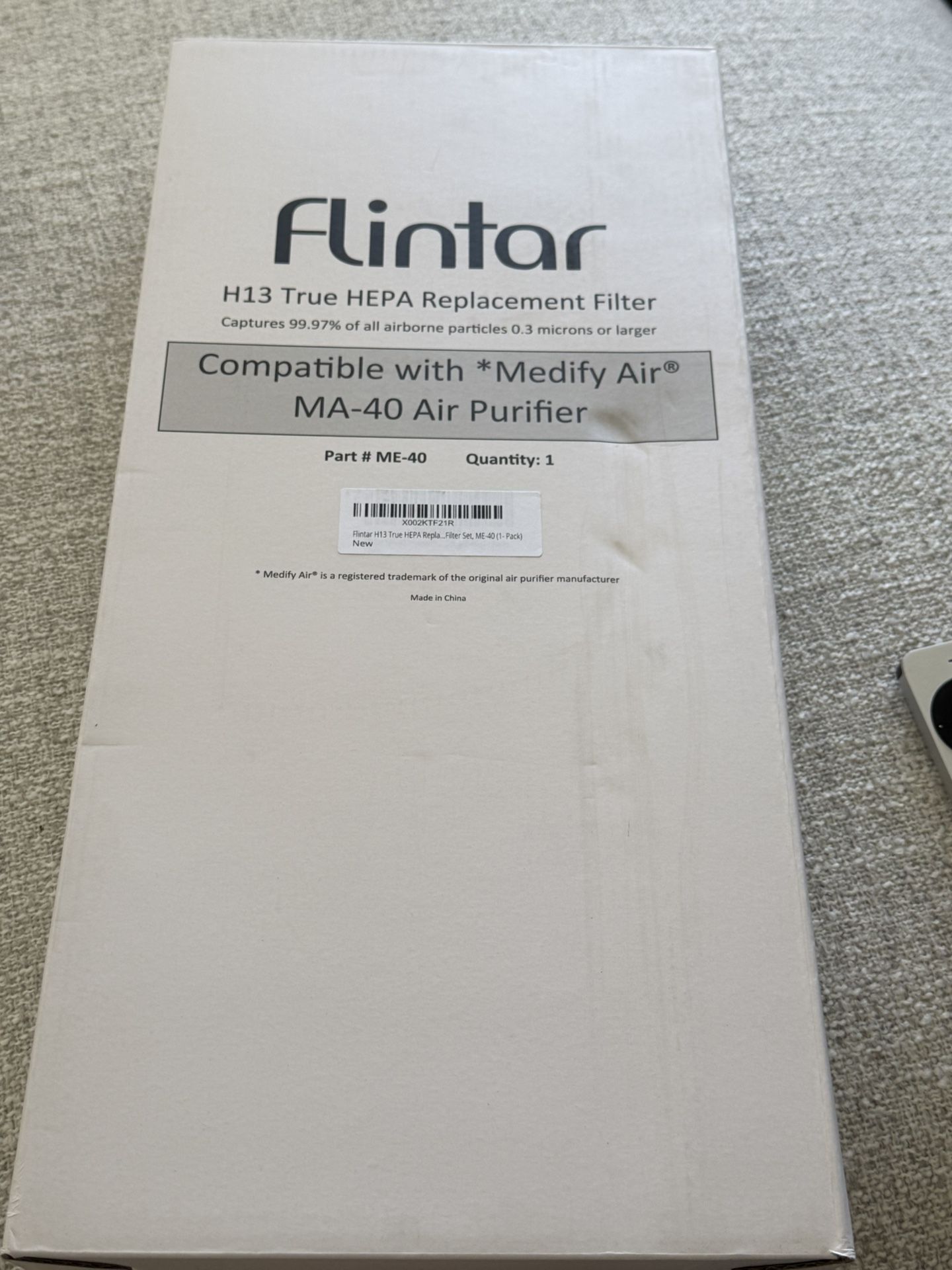 Air Replacement Filter