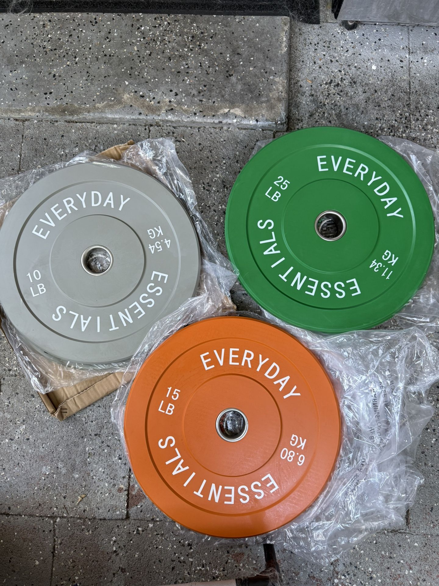 Everyday Essentials Weight Plates set 100 lbs