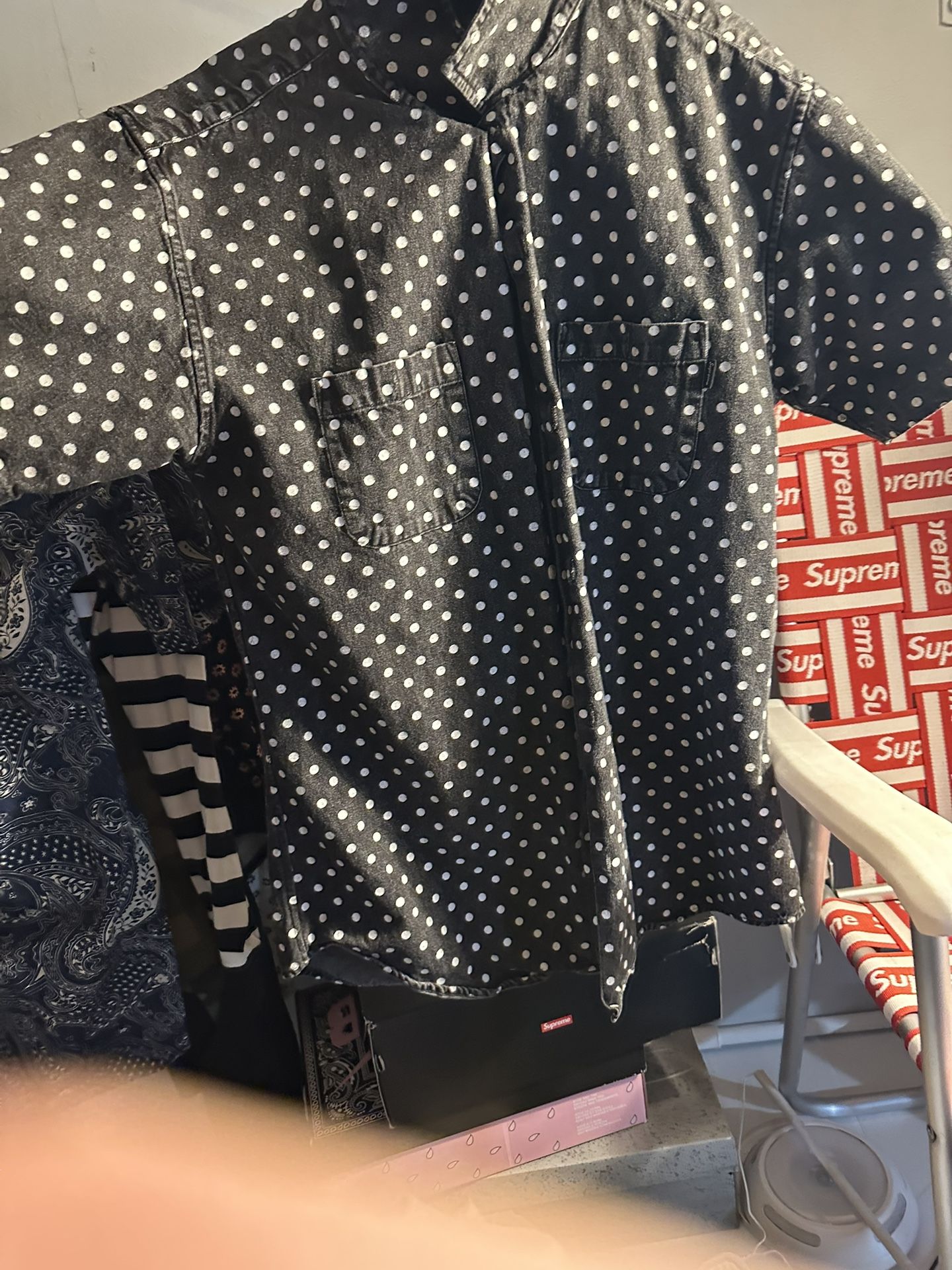 Supreme Circa Button Down Polka Dot Shirt