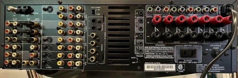 NAD T743 AV RECEIVER 2CH OR 5.1 HOME THEATER