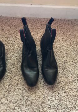Men’s Balletfolklorico black dance boots size 9