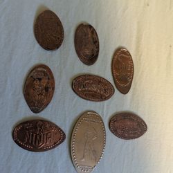 VINTAGE SOUVENIR PRESSED COINS