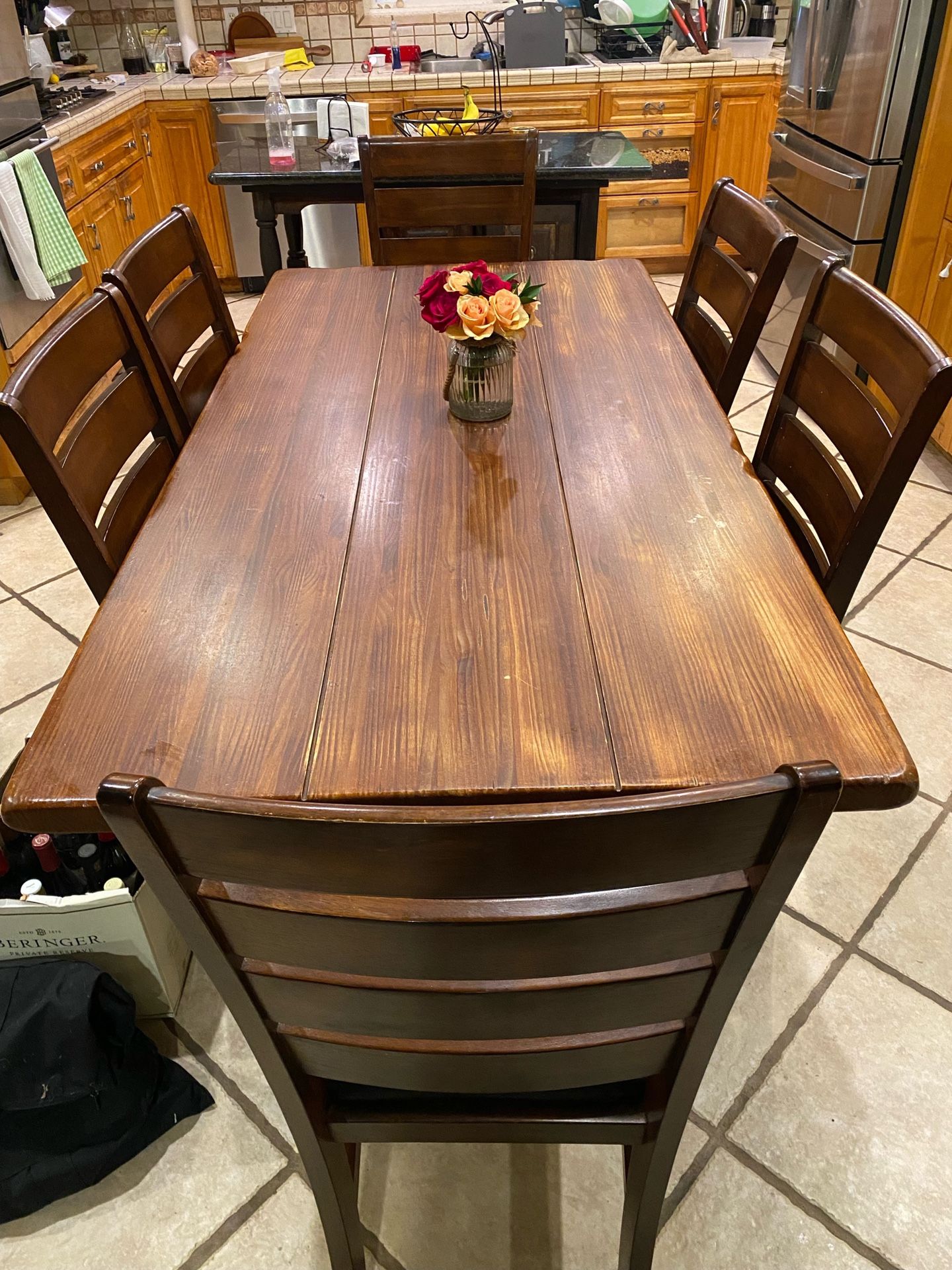 Solid Wood Pier 1 Dining Table & Chairs for Sale in Bonita, CA - OfferUp