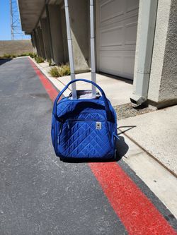 Delsey Paris Quilted underseater carry on luggage