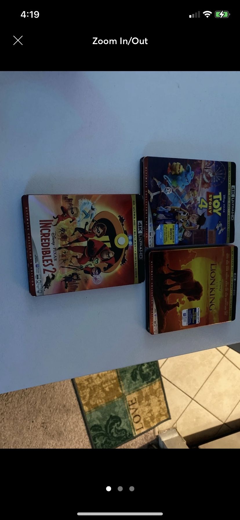 Disney 4K Blu-ray Movies