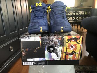 Jordan 12 Michigan Non PE