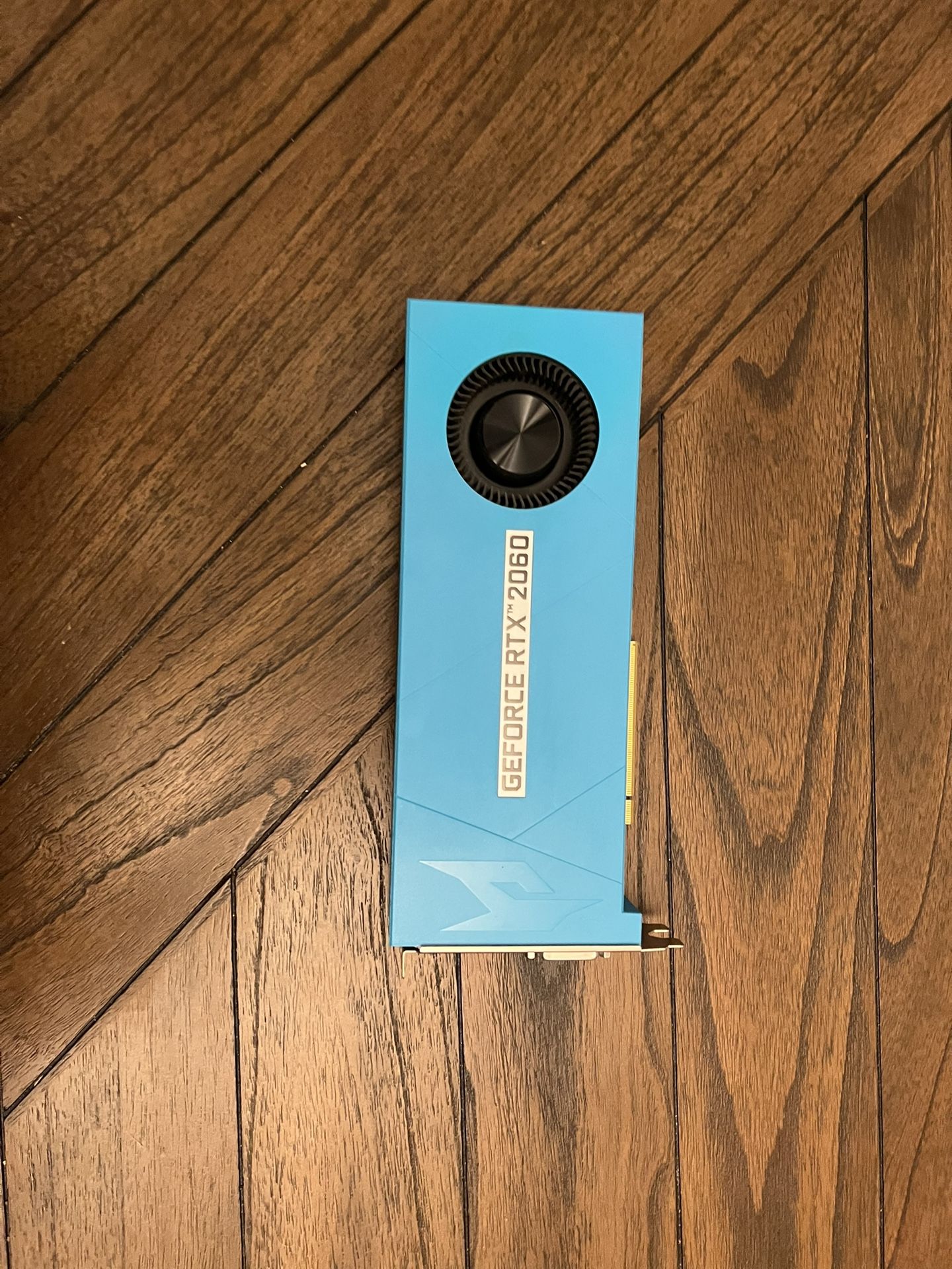 Super Rare Blue Shroud Nvidia 2060 6GB GPU