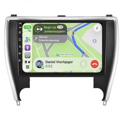 Lulaion Car Radio for Toyota Camry 2015 2016 2017 Replacement - [2+32G] Upgrade 5GWIFI Stereo with Wireless CarPlay Android Auto Bluetooth FM SWC GPS 