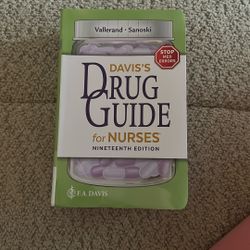 David Drug Guide Book For Nurses 19th Edition 