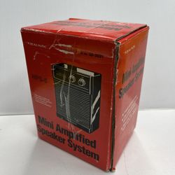 Realistic MPS-5 Mini Amp Speaker System