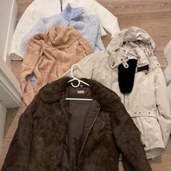 Woman’s Jackets Coats All Size M All For $20 OBO