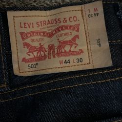 Blue 501 And Black 501