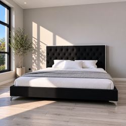 Bed Frame Black New