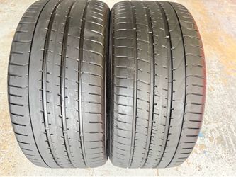 Two Tires 275/35/20 Pirelli P Zero Runflats With 60-65% Left BMW Mercedes Mint