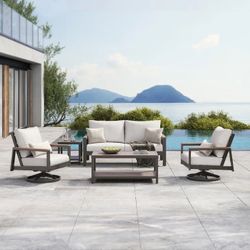 Grand Leisure Easton 5-piece Outdoor Patio Seating Set $1299.99