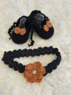 Headband And Matching Ballet Shoes 