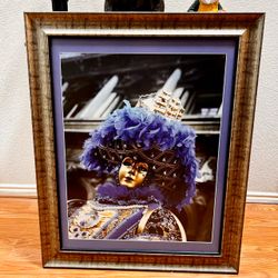 Weldon Brewster Limited Edition Framed Lithograph Print Gold Ship COA Sign/COA
