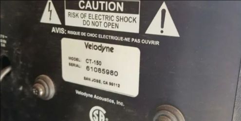 Subwoofer 15" 150 watts velodyne