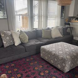 🔥3- Piece Sectional w/ottoman
