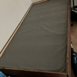 Twin  Wood Bed Frame  FREE
