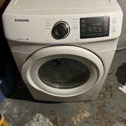 Samsung 7.5 Cu. Ft. White Gas Dryer