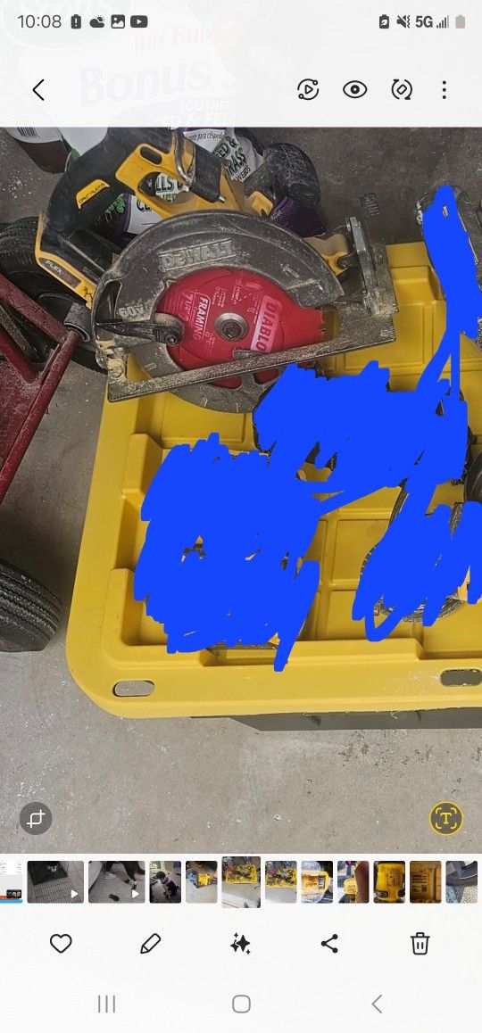 Dewalt Flexvolt Quick Saw