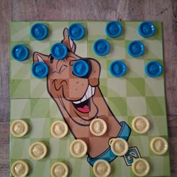 Vintage Antique Scooby Doo Checkers Checkerboard