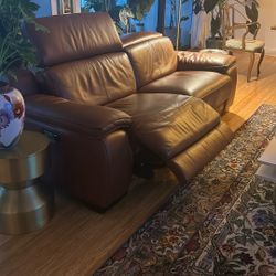 Like New Only 2 Years Old Reclining Leather