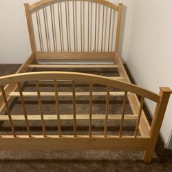 Queen Wood Bed frame