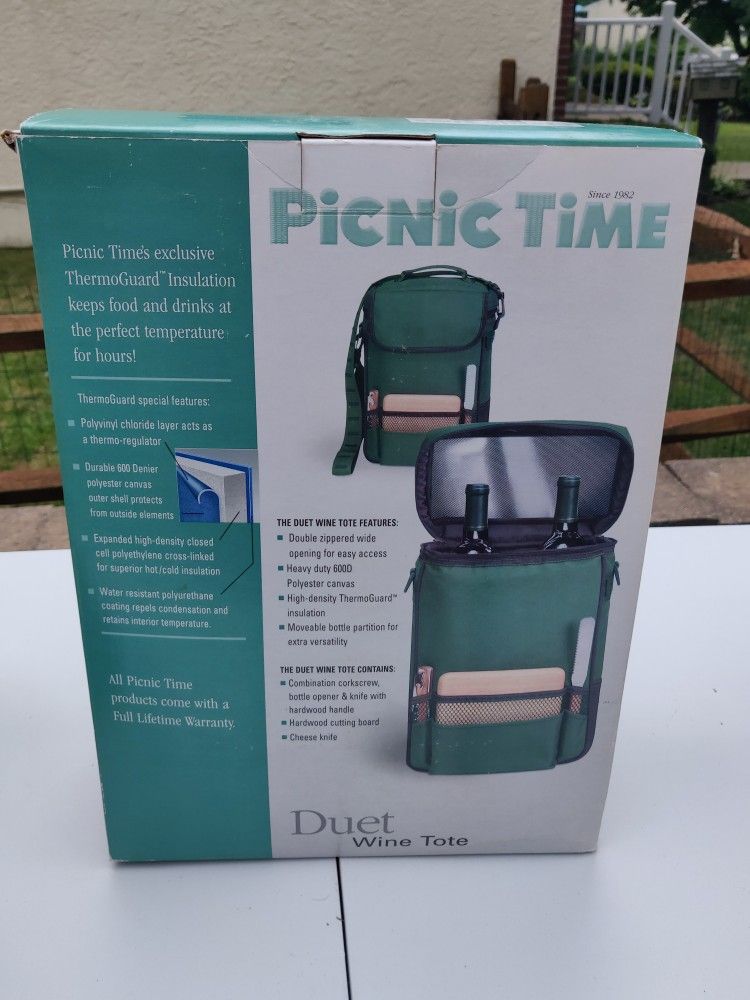 PicnicTime Duet Wine Tote