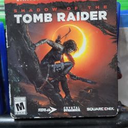 Limited Steelbook Edition Shadow Of The Tomb Raider