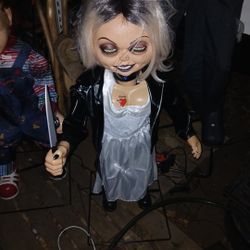 Tiffany Valentino Animated Doll 31/2 Feet Tall 