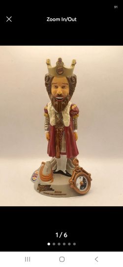 Burger King Bobblehead - Very Rare - 2008 "The Adventure Continues"