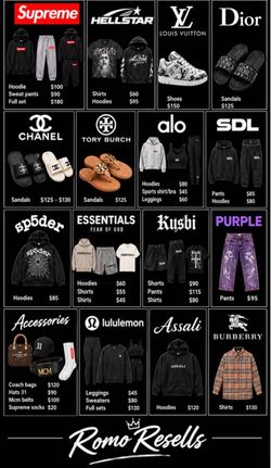 Designer clothing