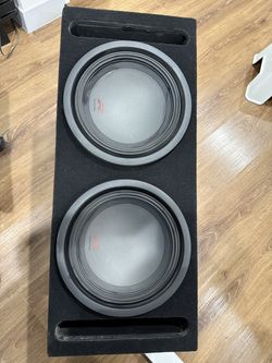 Alpine Type R R-W12D2 12" Subwoofers in Ported Box