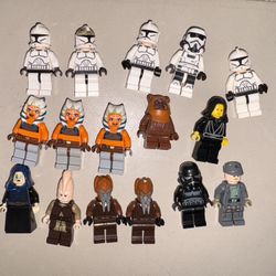 Lego Star Wars Minifig Lot (10)