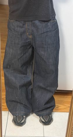 https://offerup.com/redirect/?o=YmFnZ3ljbG90aGluZy51cw== Selvedge Demin Baggy Jeans