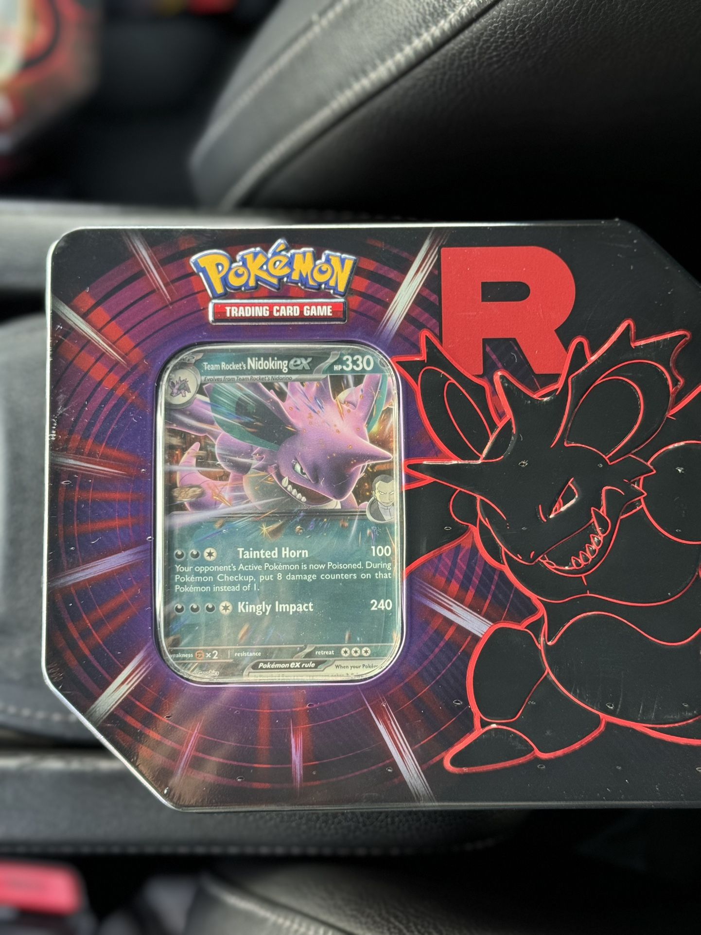 Pokemon Team Rocket Tin Destined Rivals